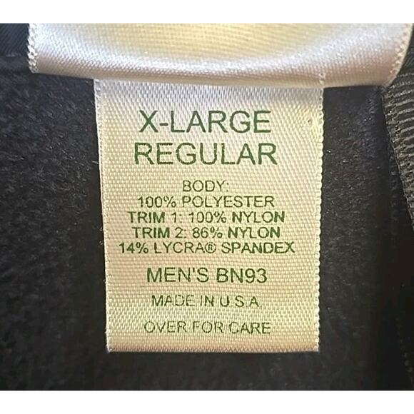 Vintage L.L. Bean Mens Fleece Vest Sz XL Polartec Windbloc Red Made In USA - Picture 3 of 9